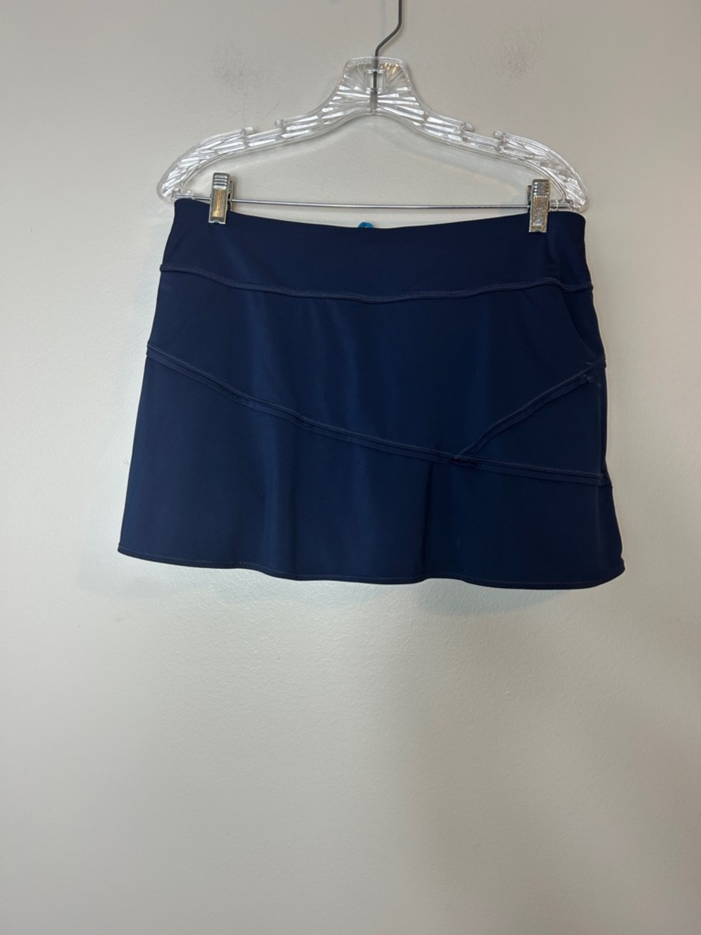 Athleta navy blue tennis skirt with built-in shorts